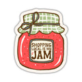 Shopping Local Farmstand Jam Sticker – Cute Farmers Market Sticker | Handmade Food Lover Decal