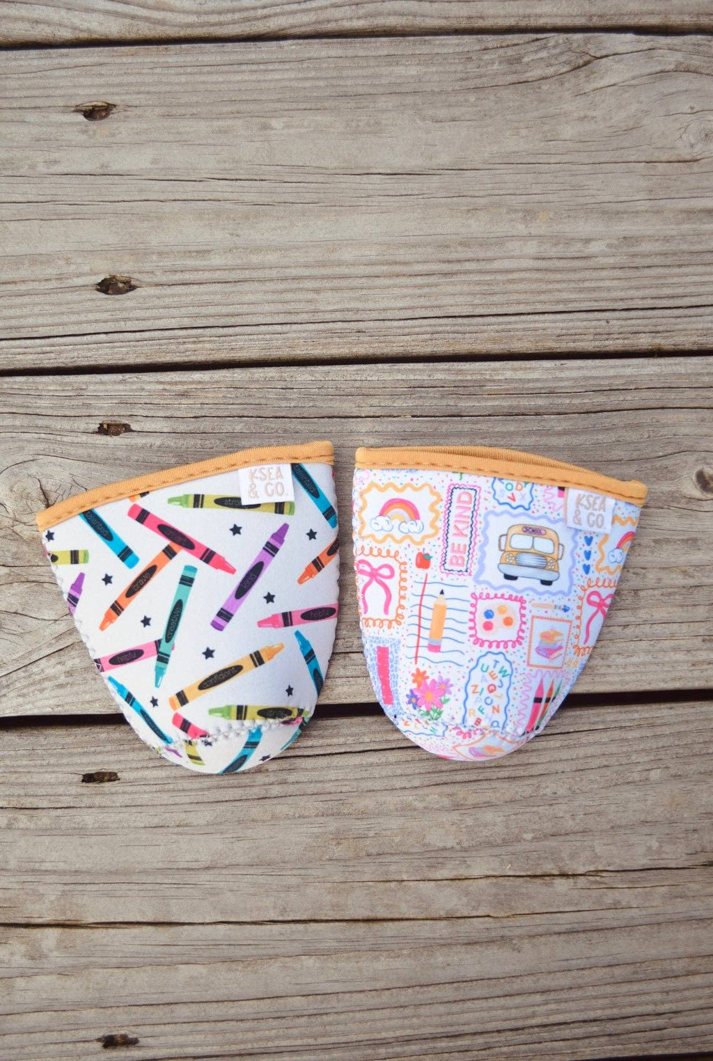 Wheels on the Bus Iced Coffee Drink Sleeve: Small - 16-18 oz.