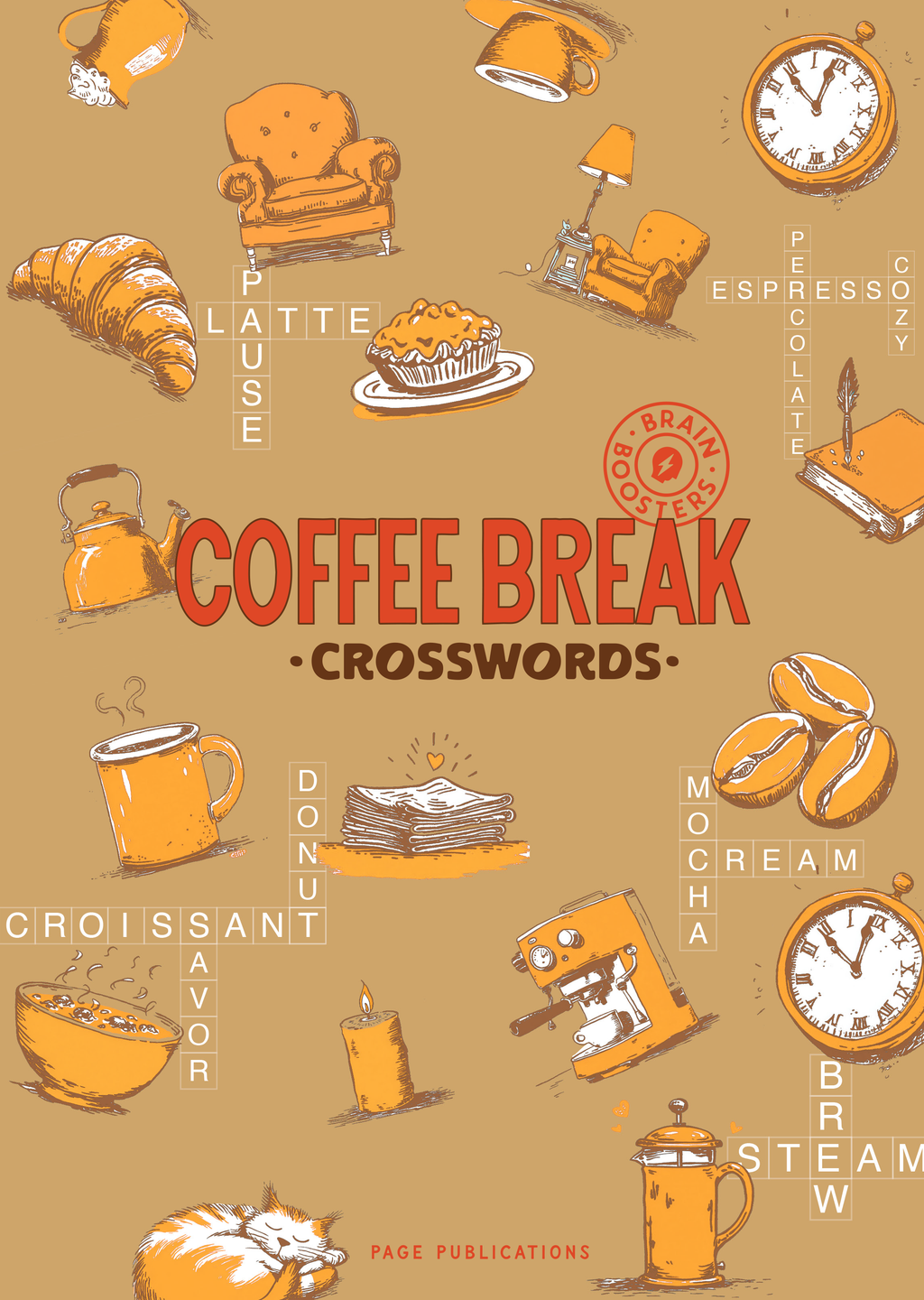 Coffee-Break Crosswords: Quick and Relaxing Crossword Puzzle