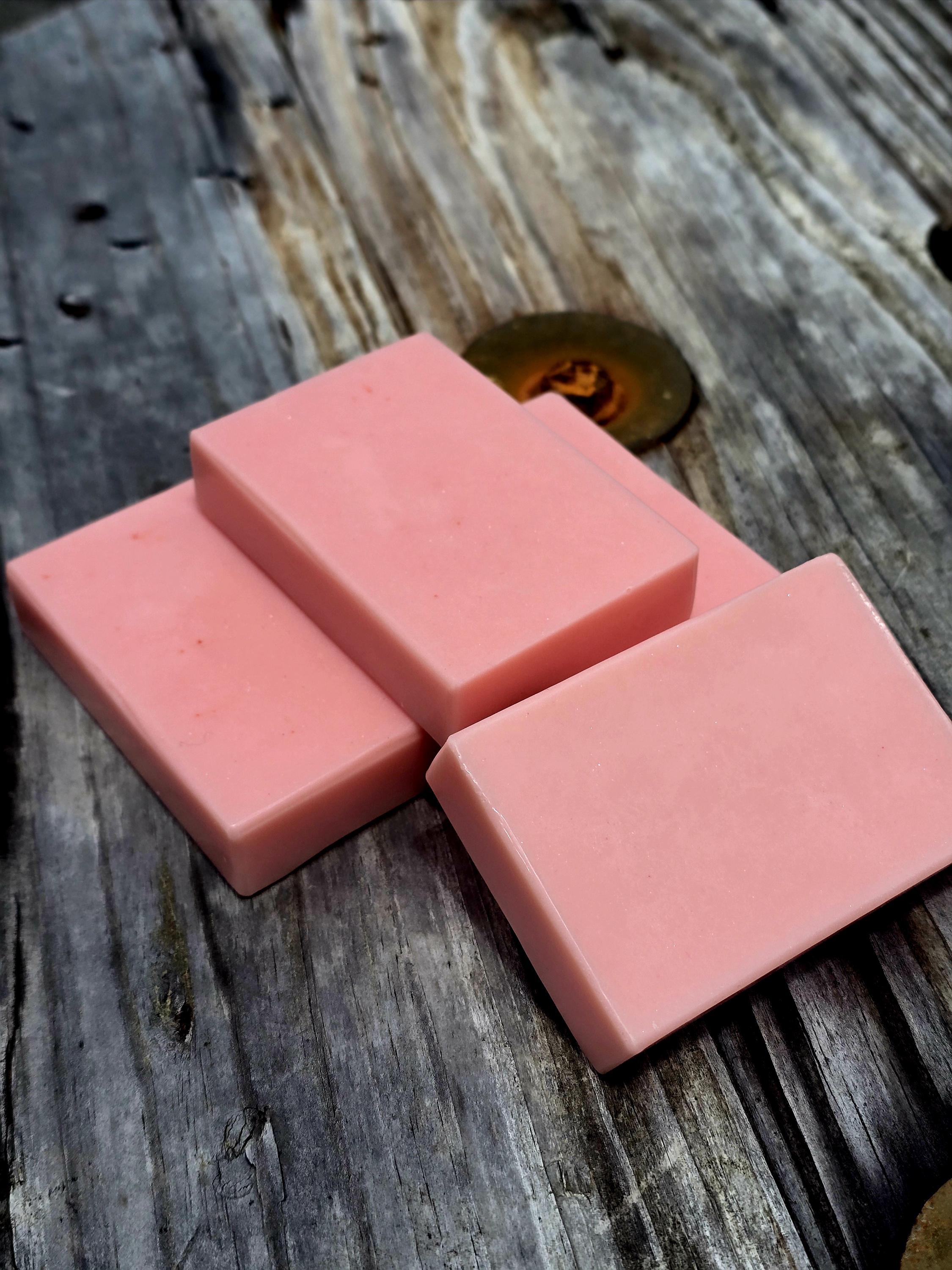 Southern Peach Goat Milk Soap | Handcrafted Natural Soap | Artisan Soap Bar