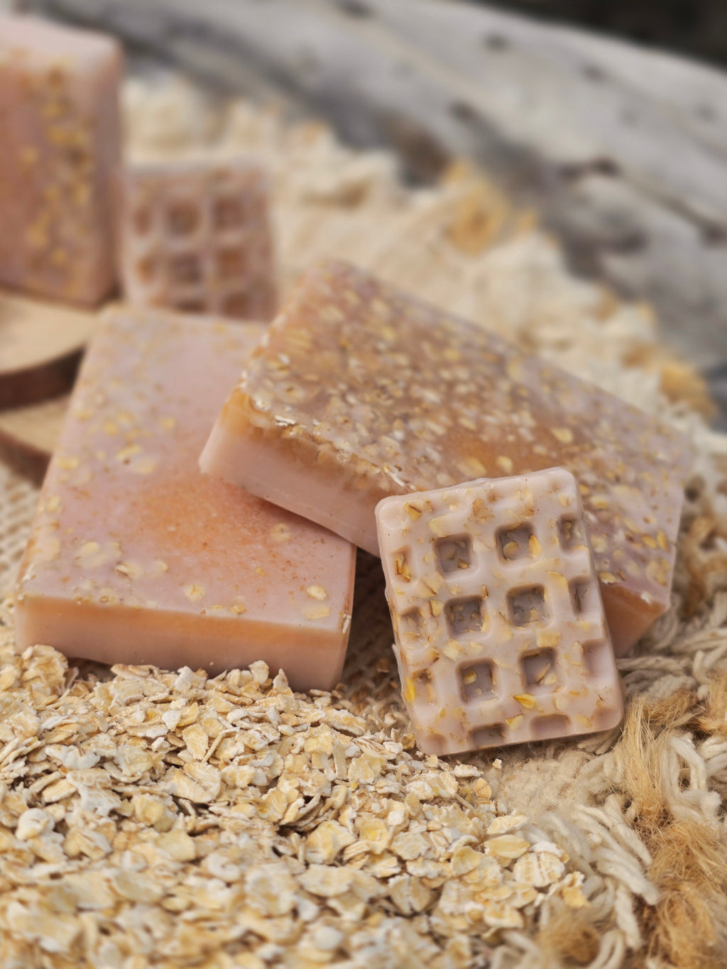 Oatmeal, Milk & Honey Goat Milk Soap | Handcrafted Natural Soap | Artisan Soap Bar