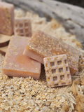 Oatmeal, Milk & Honey Goat Milk Soap | Handcrafted Natural Soap | Artisan Soap Bar