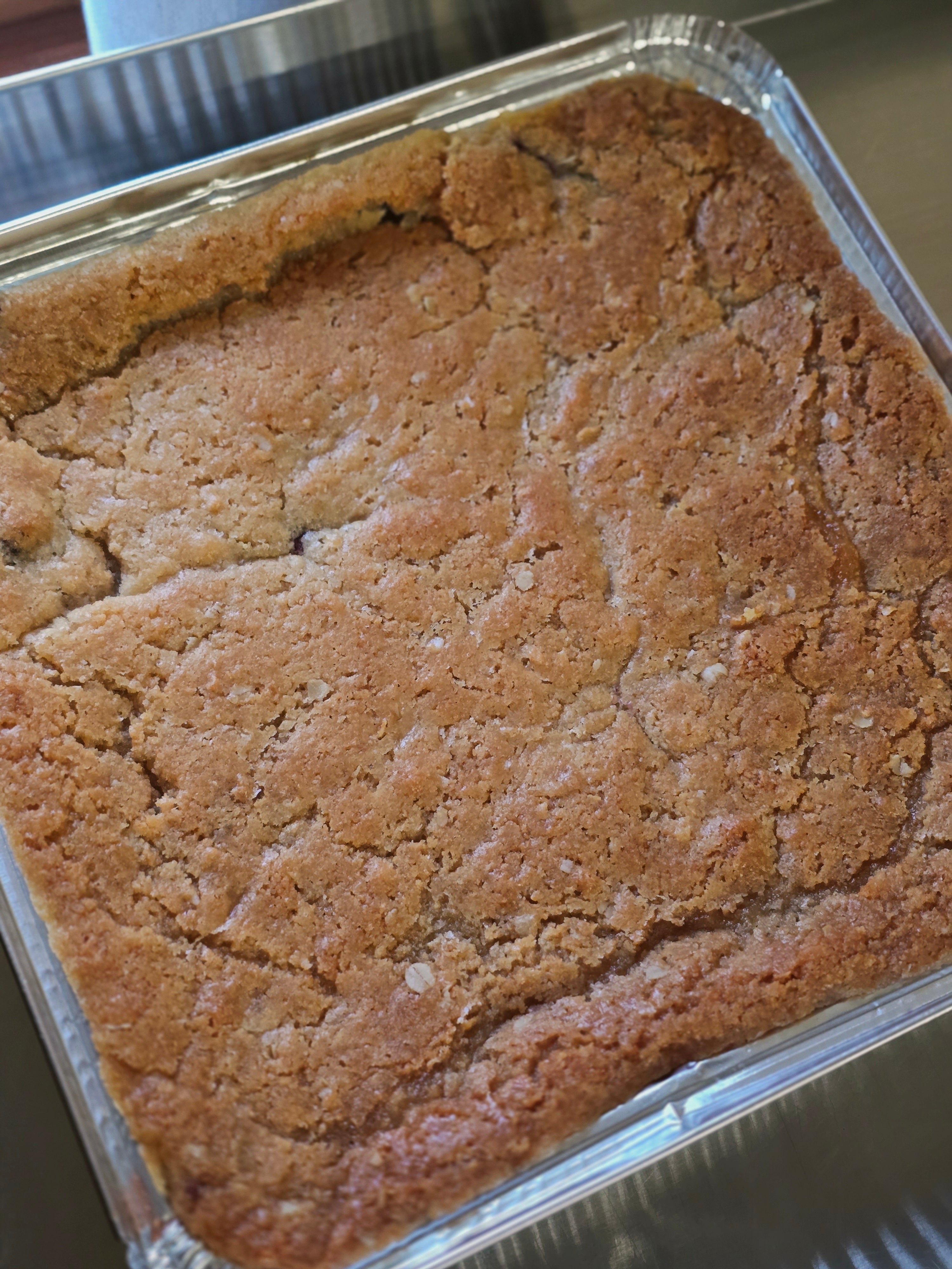 Sourdough Blueberry Cobbler (Pan) - PICKUP ONLY!