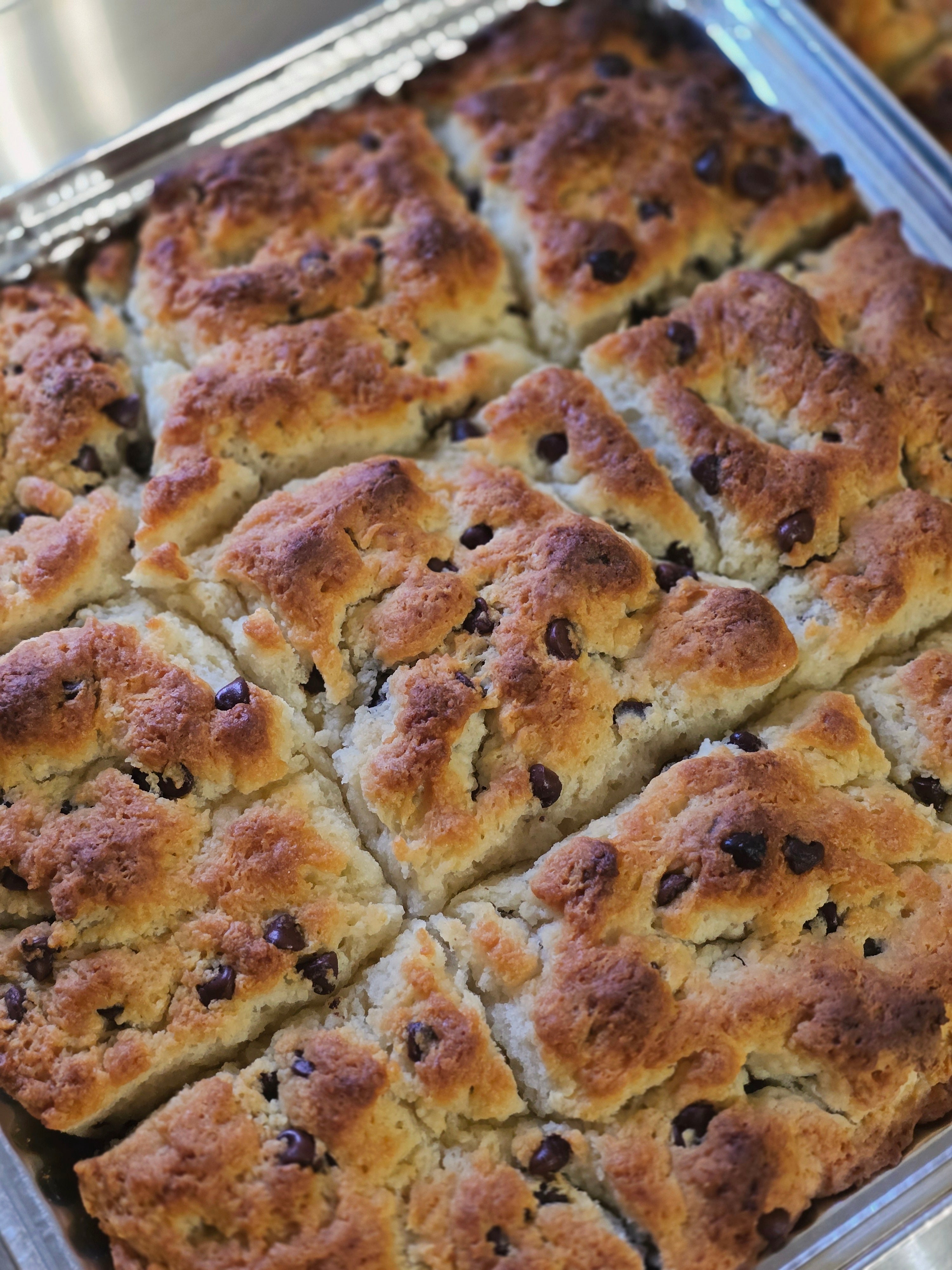 Sourdough Chocolate Chip Swim Biscuits (Pan) - PICKUP ONLY!
